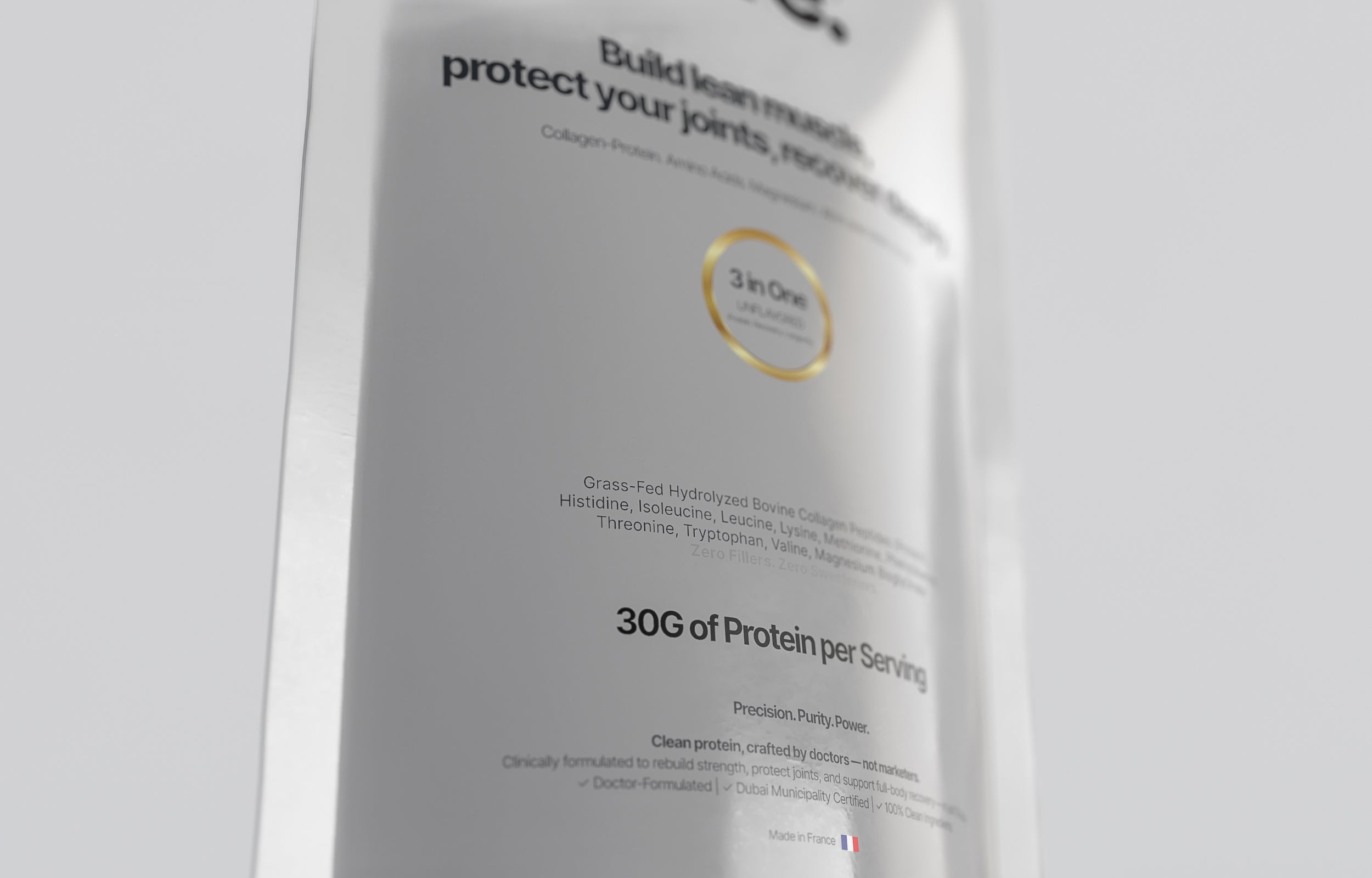 pure® PRO | 3-in-1 Clean Protein — 30g + Collagen + 9 EAAs