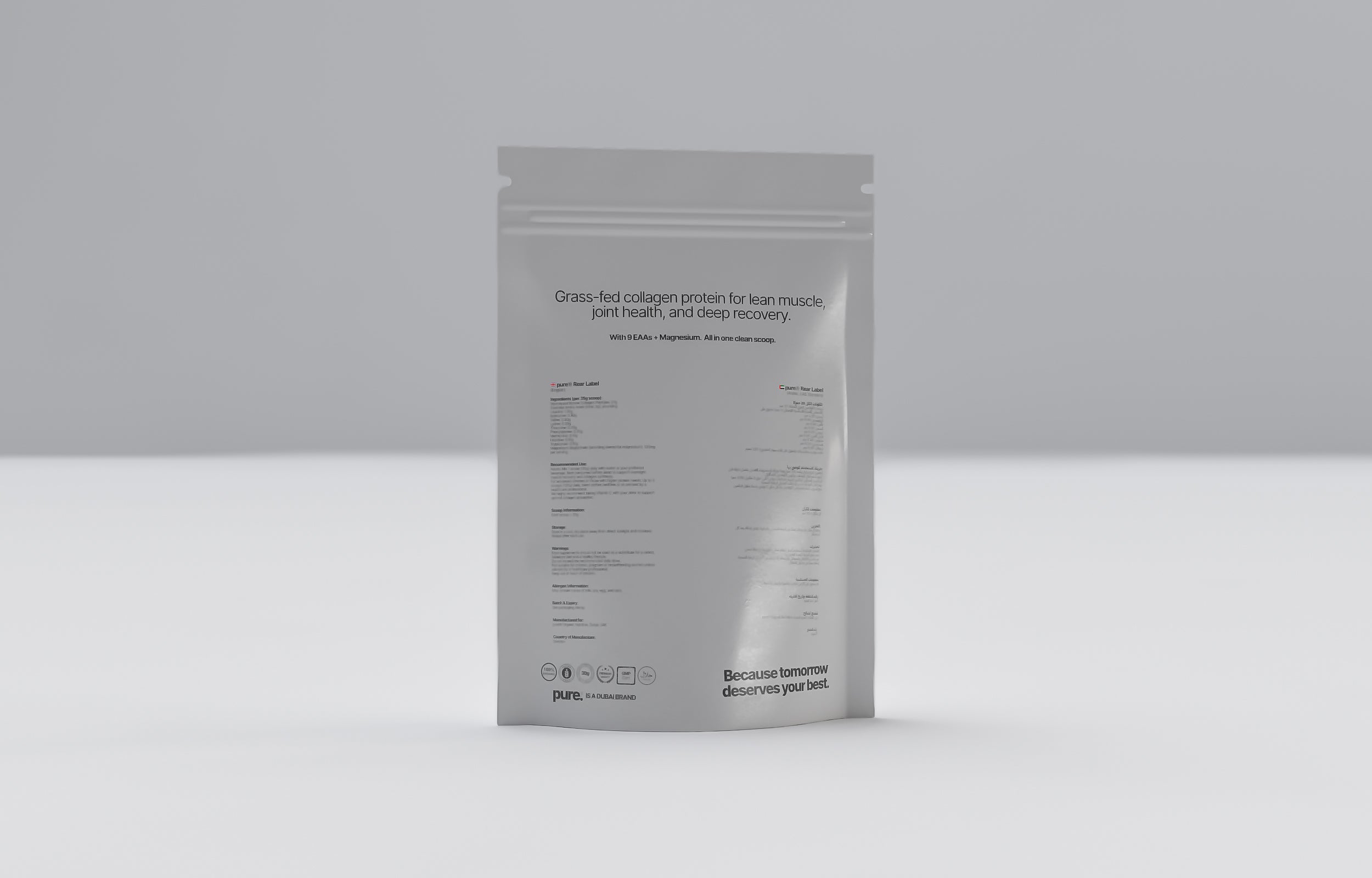 pure® PRO | 3-in-1 Clean Protein — 30g + Collagen + 9 EAAs